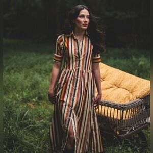 NWOT Parterre Owen Dolce Stripes